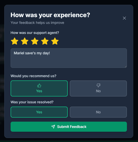 Feedback review