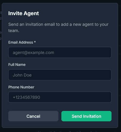 invite agent
